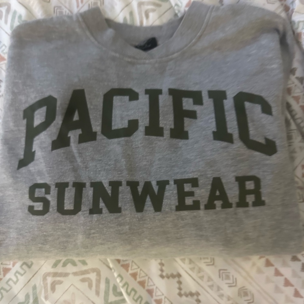 Pacific Sunwear Gray Sweater
